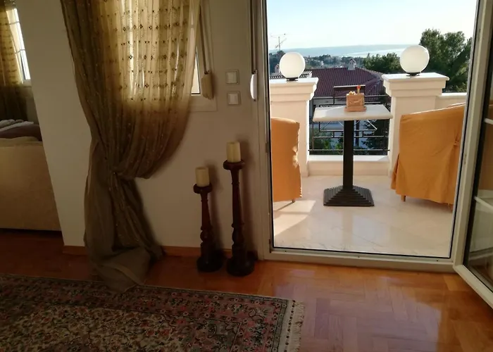 ヴィラ πολυτελής με θέα τον θερμαϊκό
